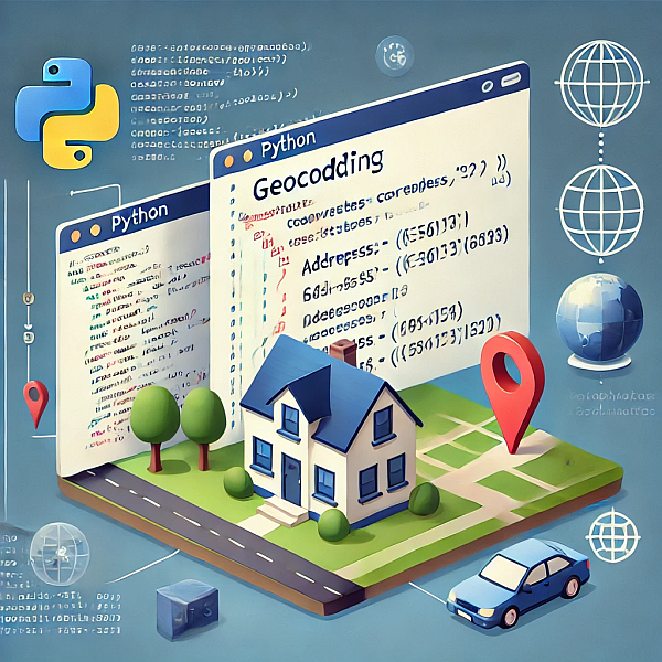 Pythonでジオコーディング
