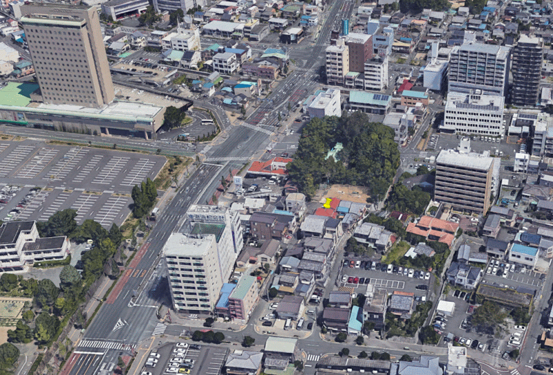 引間城本丸跡