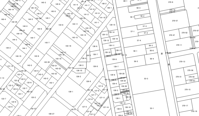 公図と14条地図│オープンデータとGISの匠