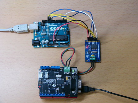 ArduinoでCAN-Busモニタ
