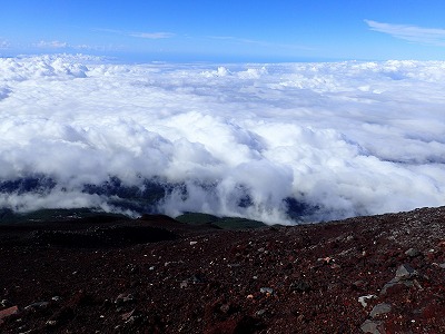 富士山に登った