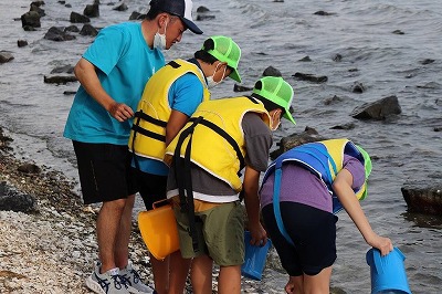 浜名湖いきいき発見の里【クラフト、湖岸観察・かに釣り】