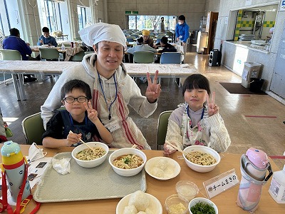 「家族で作ろううどん作り教室」開催しました♪