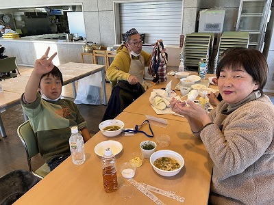 「家族で作ろううどん作り教室」開催しました♪