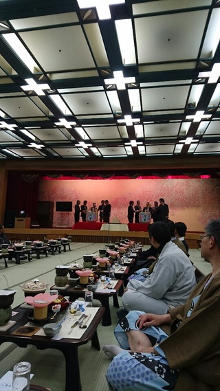 協力会新年会IN九重