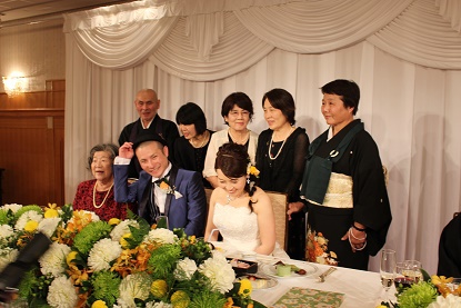 曹洞宗　　良縁の　結婚式