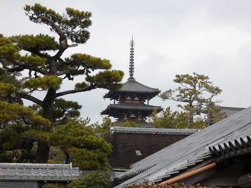 奈良　聖徳宗　法隆寺管長様に　ご挨拶