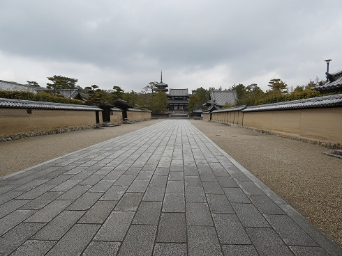 奈良　聖徳宗　法隆寺管長様に　ご挨拶