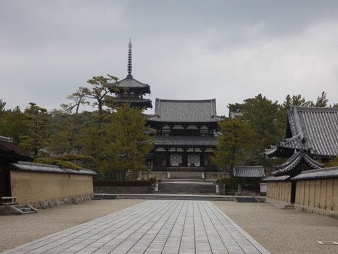 奈良　聖徳宗　法隆寺管長様に　ご挨拶