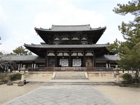 奈良　聖徳宗　法隆寺管長様に　ご挨拶