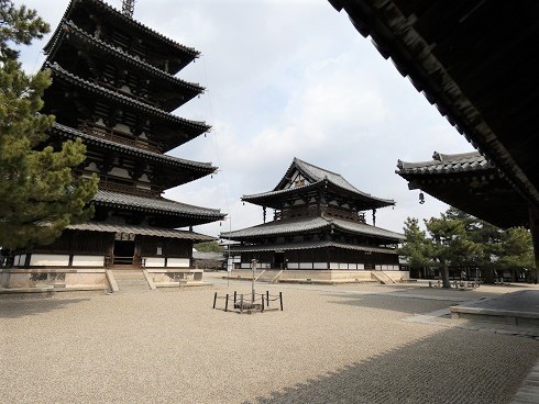 奈良　聖徳宗　法隆寺管長様に　ご挨拶