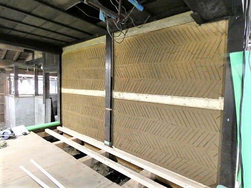 掛川市　文化財松ヶ岡　山﨑邸進捗状況