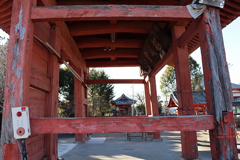 徳川家2代将軍　秀忠公　生母追善供養の山門　重要文化財受注できました。