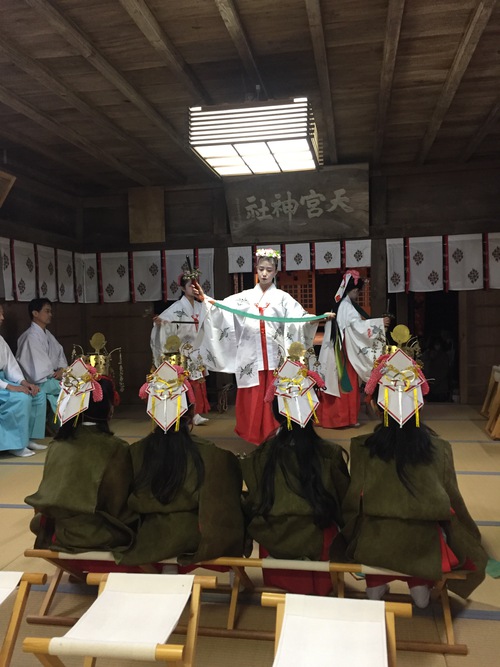 天宮神社舞楽奉納