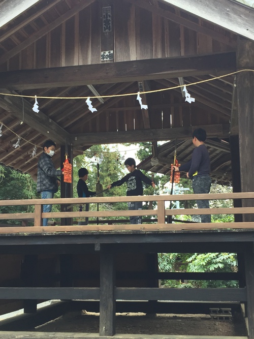 本日、天宮神社例大祭