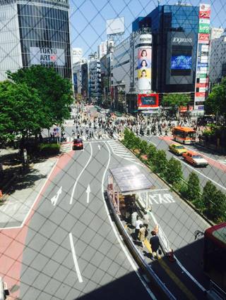 渋谷スクランブル交差点