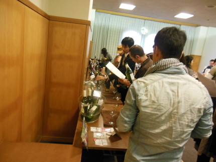稲葉のワイン試飲会