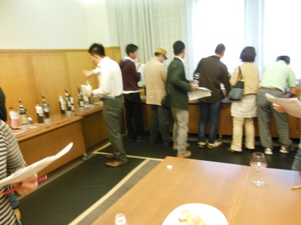 稲葉のワイン試飲会