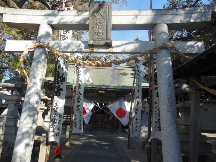 氏神様にお参り