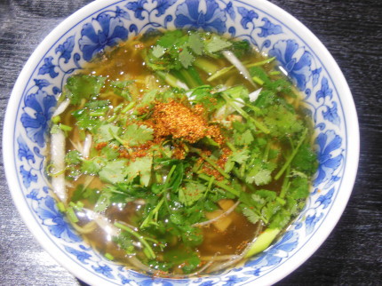香菜たっぷり