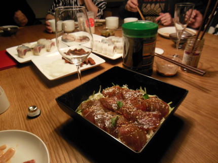 新酒を飲む会　に参加しました。