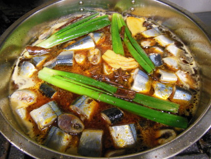 秋刀魚のピリ辛煮