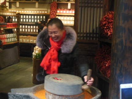 中国四川研修　錦里