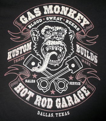 ★ガス モンキー ガレージ #Tシャツ Gas Monkey Garage Rider 他 再入荷 #バイカー #アメ車