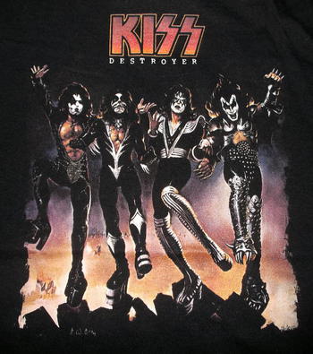 ★キッス Tシャツ KISS Rock and Roll All Nite JAPANESE 正規品 #ロックTシャツ