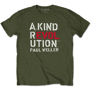 ★ポール ウェラー Tシャツ Paul Weller 正規品 A Kind Revolution #ロックTシャツ