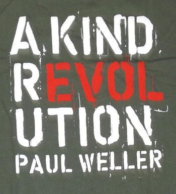 ★ポール ウェラー Tシャツ Paul Weller 正規品 A Kind Revolution #ロックTシャツ