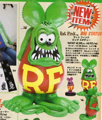 ラットフィンク RAT FINK ビッグスタチュー 入荷予定 l WOWSVILLE-MUMBLES