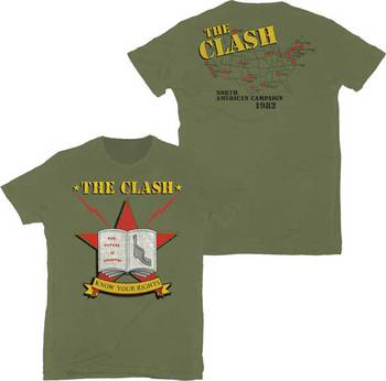 ★ザ・クラッシュ Tシャツ 権利主張 , ドラゴン 他 正規品 The Clash 再入荷 #ロックTシャツ