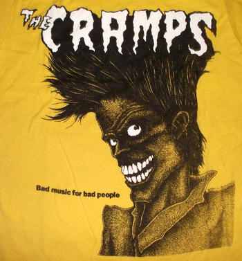 ★ザ・クランプス The CRAMPS Tシャツ 正規品 入荷!! #ロックTシャツ