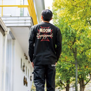 ★ムーンアイズ MOON Equipped Iron Cross スウェットシャツ #MOONEYES 正規品