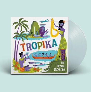 ★ティキヤキ オーケストラ:Tikiyaki Orchestra - Tropika (LP) シャグ ジャケット