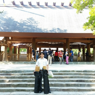 熱い夏到来！！熱田神宮にて竹刀をご祈祷してきました♪