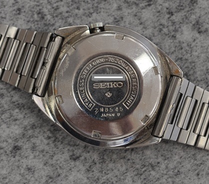 【SEIKO】1972年製のセイコー5アクタスの修理