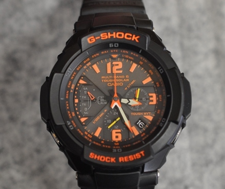 島田市☆村松時計店 （時計の修理情報／時計の入荷情報）:CASIO G-SHOCKの電池とバンド交換