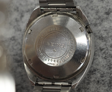 SEIKO】1973年製のセイコー5アクタスのガラス交換 l 島田市