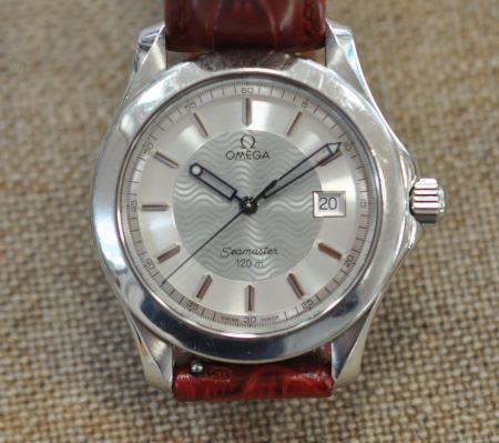 【OMEGA】オメガ・シーマスターアクアテラの電池交換