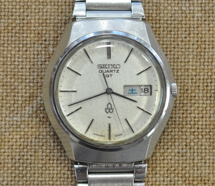 島田市☆村松時計店 （時計の修理情報／時計の入荷情報）:【SEIKO】1974年製のセイコークォーツQTの電池交換