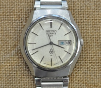 SEIKO】1984年製のセイコー・クロノスの電池交換 l 島田市☆村松時計店 （時計の修理情報／入荷情報）