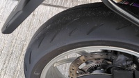バイクのリヤータイヤ交換・・・No.1