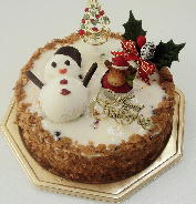 クリスマスケーキの試作