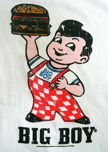 ★ビッグ ボーイ #Tシャツ Big Boy Bob 正規品 再入荷 #ハンバーガー #アメキャラ