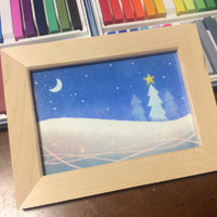 ●11月は展示とクリスマスのパステルを♪ 2017/10/31 19:58:13