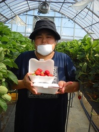 いちご狩りへ 2018/06/06 15:07:14