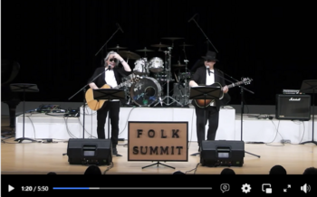 【雪さよなら】 by デュラェモンズ at 『フォークサミットSP Vol.30 in サーラ音楽ホール』