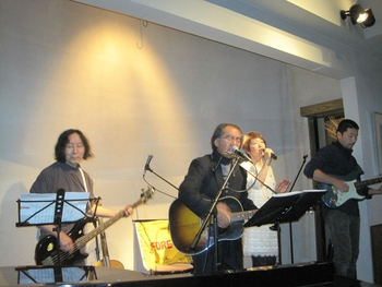落陽atナグライブ♪忘年会2013にて